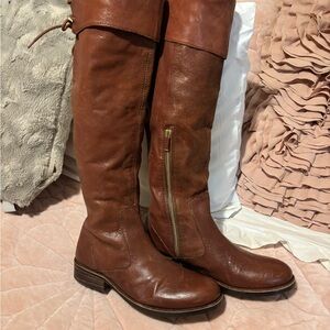 Vince Camuto Rich Brown Leather Footwear